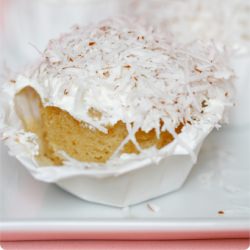 Fresh Coconut Cupcakes