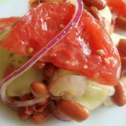 Marinated Cucumber, Tomato, Kidney