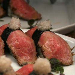 Roast Beef Sushi