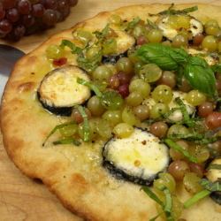 Grape & Goat Cheese Pizza