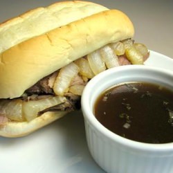 French Dip with Caramelized Onions