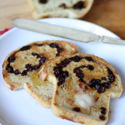 Cinnamon-Raisin Toast