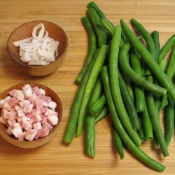 Green Beans with Pancetta