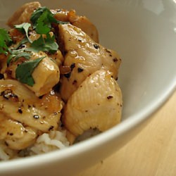 Caramelized Black Pepper Chicken