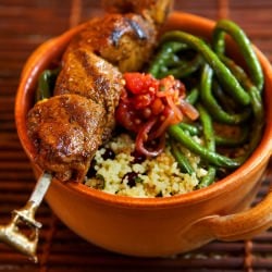 Caribbean Grilled Lamb Skewers