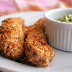 Chicken Fingers with Spicy Sauce