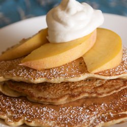 Peaches & Cream Pancakes