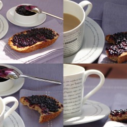 Blackberries jam