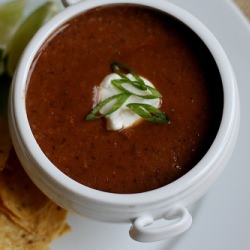 Black Bean-Tomato Soup