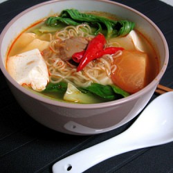 Tom Yam Tuna Noodles