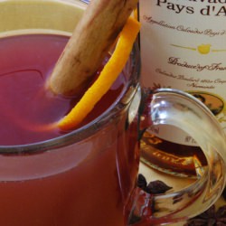 Mulled Apple Cider with Hibiscus