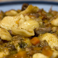 Baked Orecchiette with Pork Sugo