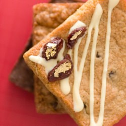 Strawberry Champagne Blondie