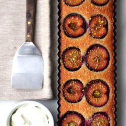 Plum and Almond Tart