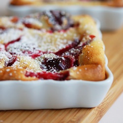 Black Plum Clafoutis