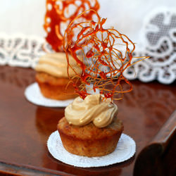 Banana and Cinnamon Cupcake