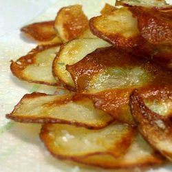 Oven Baked Thyme/Garlic Potato Chip