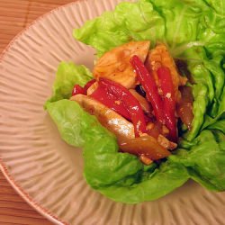 Chicken Stir Fry Wraps