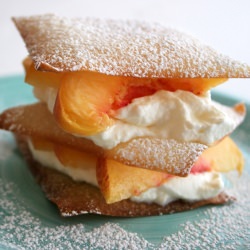Peach Napoleons