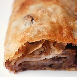 Apple and Blueberry Strudel