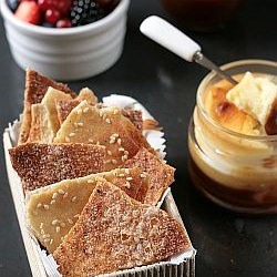 Gluten Free Crackers and Vegan Dips