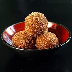 Pumpkin Spice Donut Holes (vegan)