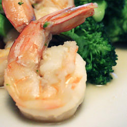 Velveted Shrimp with Broccoli