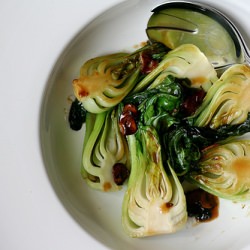 Stir Fried Baby Bok Choy.