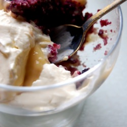 Blackberry Trifle