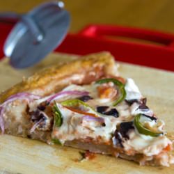 Homemade Vegan Pizza& Crust