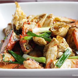 Ginger and Scallion Crab