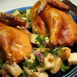 Zuni Roast Chicken and Bread Salad