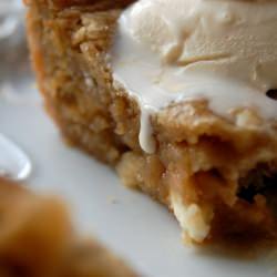White Chocolate Walnut Blondies