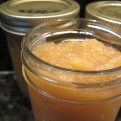 Ginger Peach Applesauce