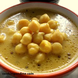Chickpeas In Coconut Milk Gravy