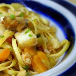 Manhattan Clam Pasta
