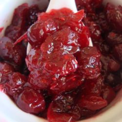 Cranberry Rum Relish