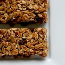 Oatmeal Raisin Granola Bars