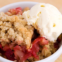 Apple Cranberry Crisp