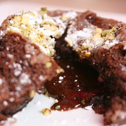 A Budget Molten Chocolate Cake