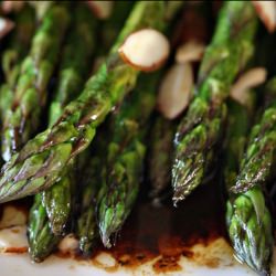 Roasted Asparagus with Balsamic Soy