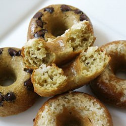 Green Tea Flavored Baked Donuts