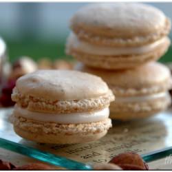 Cranberry Pecan Macarons