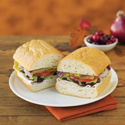 Turkey-Cranberry Sandwich for Fall