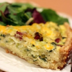 Leek and Swiss Chard Tart