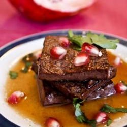 Pomegranate Braised Tofu