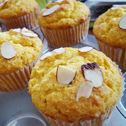 Mango Almond Cakes
