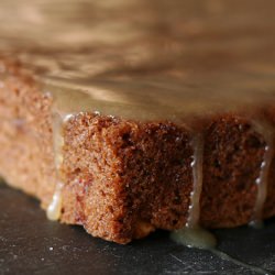 Caramel-Glazed Apple Cake