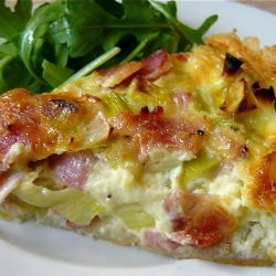 Leek and Ham Tart