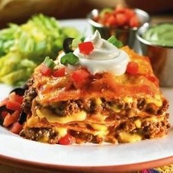 Mexican Lasagna…  Ole!